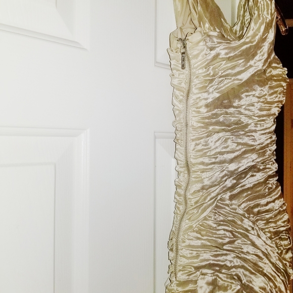 Gorgeous Nicole Miller Dress- Cream - Picture 4 of 4